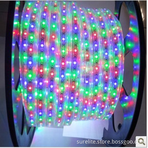 LED Flexible Strip Light 3528SMD RGB Color 220V